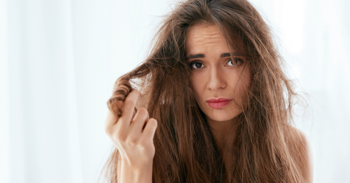 Summer Frizzy Hair dry and frizzy hair because of the summer heat in Ennis TX