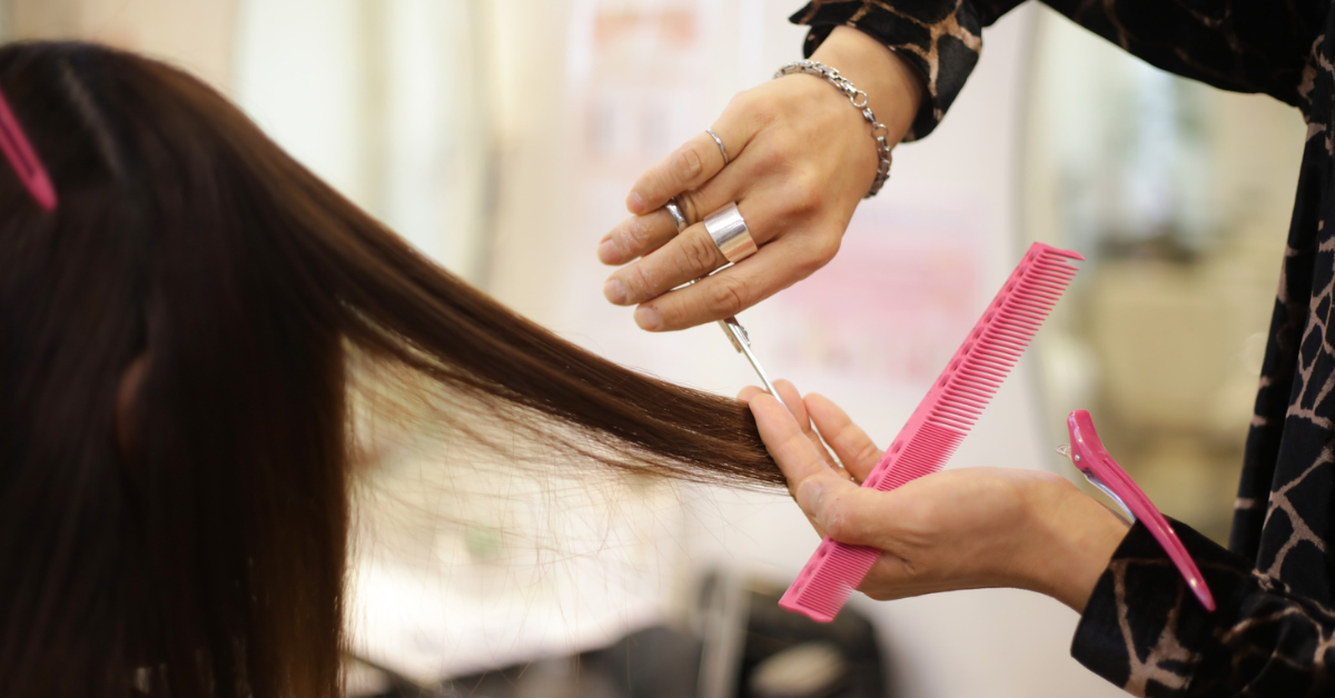 hair extensions by Salon de Allure